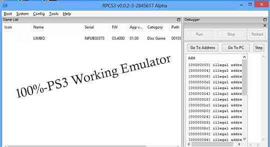ps3 emulator 1.9.4 plugins