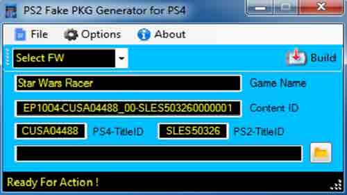 how to update games inside pkg maker tool